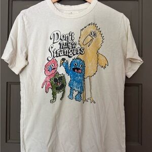 imogene + willie White Tee with Colorful Characters